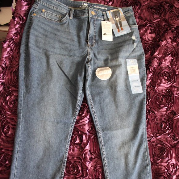 LEE Riders Women’s Midrise Skinny Premium Stretch - Picture 3 of 4